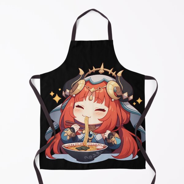Item preview, Nilou Genshin Impact Sparkly Chibi Ramen Feast designed and sold by mildaclairmo.