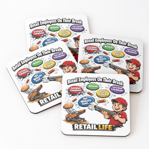 Item preview, Retail Employees On Thier Break designed and sold by ElectricReality.