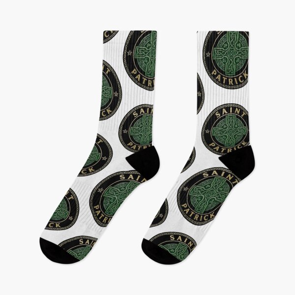 Item preview, Saint Patrick Celtic Cross Irish Knotwork Design designed and sold by MuggyandMo.