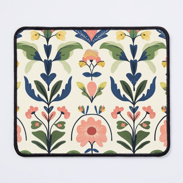 Item preview, Spring Botanical Abstract Mandala Style designed and sold by TheBohemianLark.