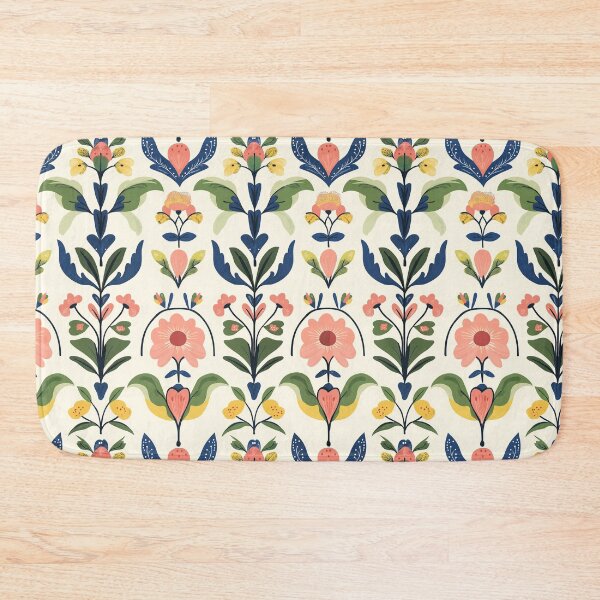 Item preview, Spring Botanical Abstract Mandala Style designed and sold by TheBohemianLark.
