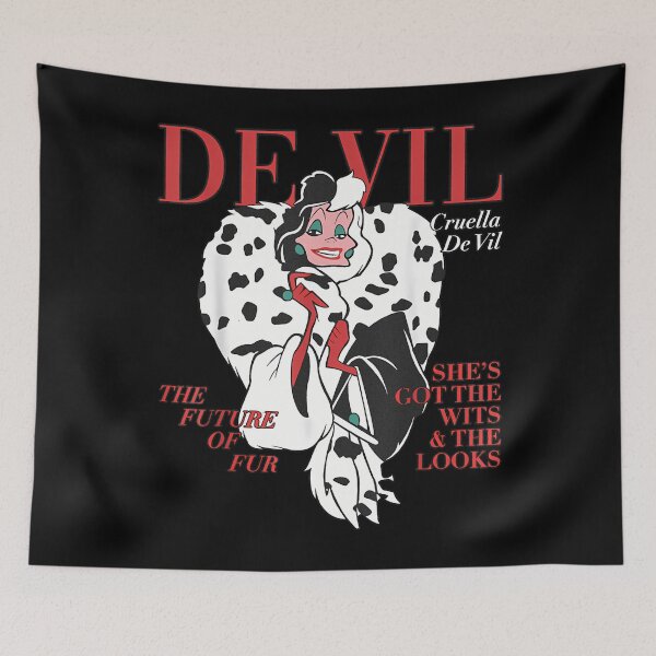 Item preview, Villains Cruella De Vil Magazine Cover designed and sold by TemmarKhalil.