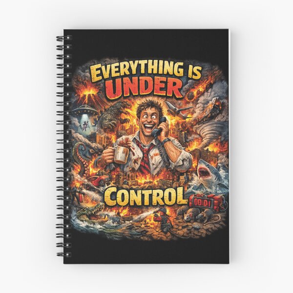 Item preview, Everything Is Under Control Funny Chaos T-Shirt – Sarcastic Disaster Humor designed and sold by 486DesignCo.