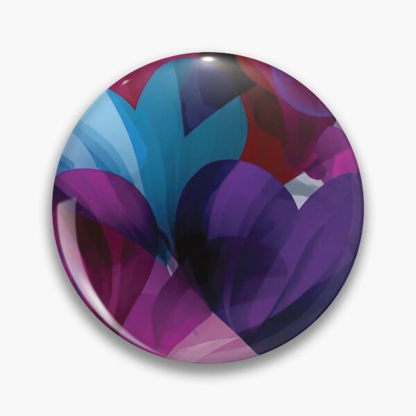 Item preview, Abstract Translucent Purple and Blue Hearts Pattern designed and sold by DGtaLrtcom.