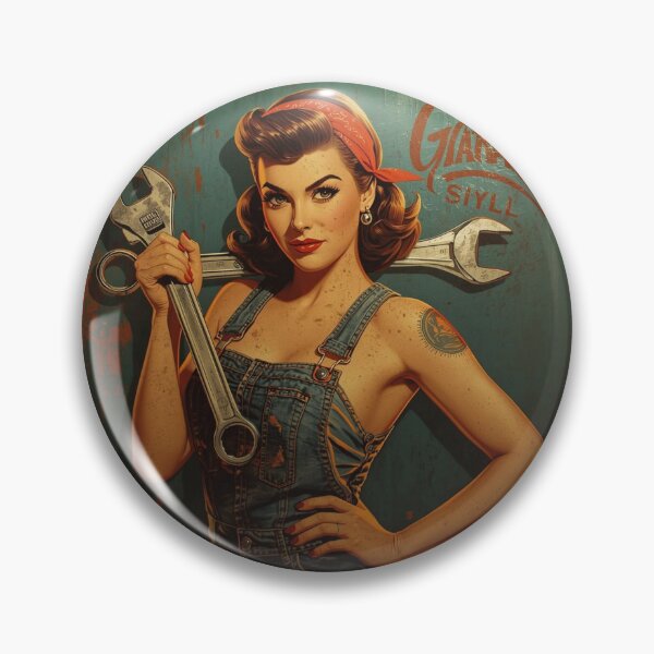 Item preview, Garage Rockabilly designed and sold by SunPeachRetro.