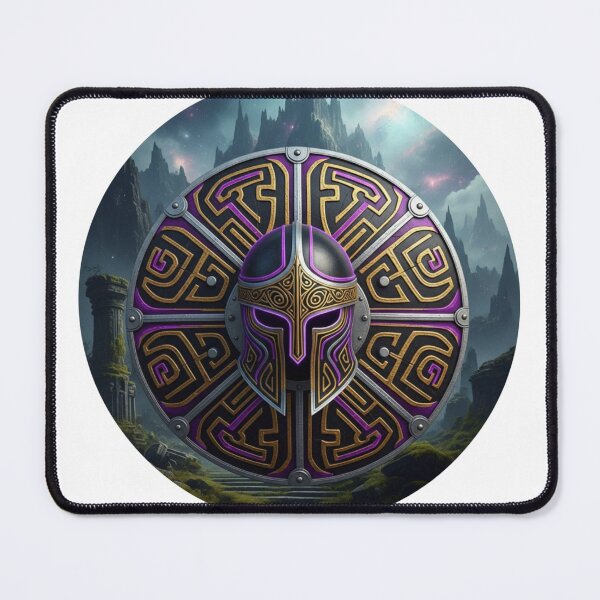 Item preview, Mythic Shield Guardian - Epic Fantasy Crest" designed and sold by Dzblack.