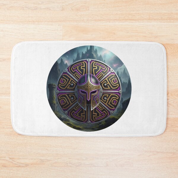 Item preview, Mythic Shield Guardian - Epic Fantasy Crest" designed and sold by Dzblack.