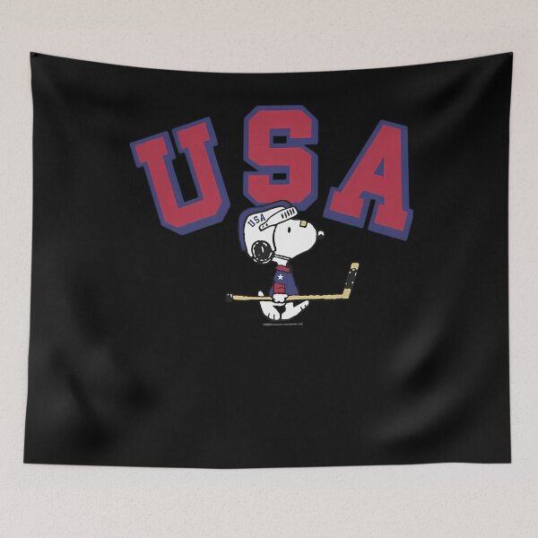 Item preview, Snoopy Usa Ice Hockey Player designed and sold by VERASEWA.