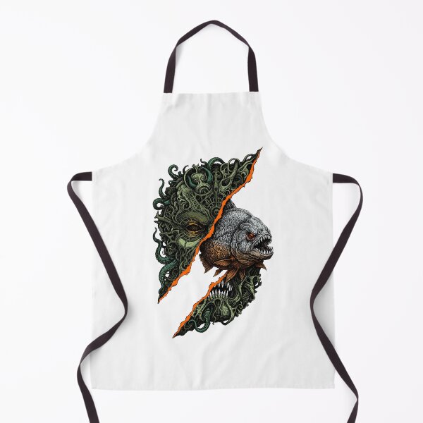 Item preview, Piranha in the Mask of Azathoth designed and sold by krabbaraban.