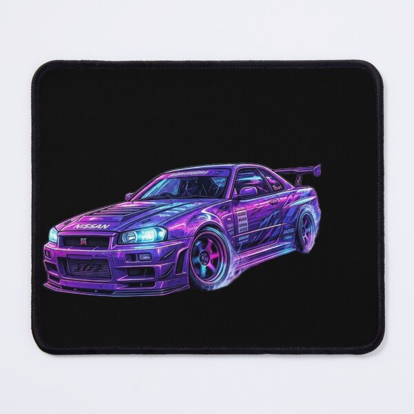 Item preview, Midnight Street Racer Neon Drift Car JDM Style T-Shirt designed and sold by Stickersdevelop.