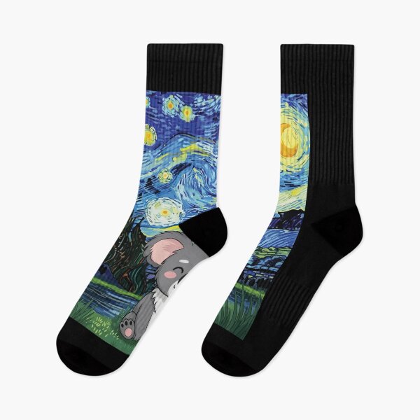 Artikelvorschau, Niedliches Koala-Sternennacht-Kunstwerk – Verspielter impressionistischer Stil entworfen und verkauft von DreamPup.