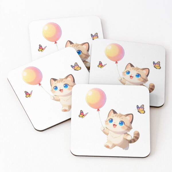 Item preview, Happy Celebrations Kitty Sticker designed and sold by Express210.