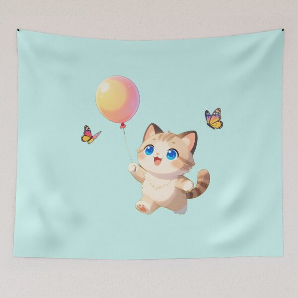 Item preview, Happy Celebrations Kitty Sticker designed and sold by Express210.