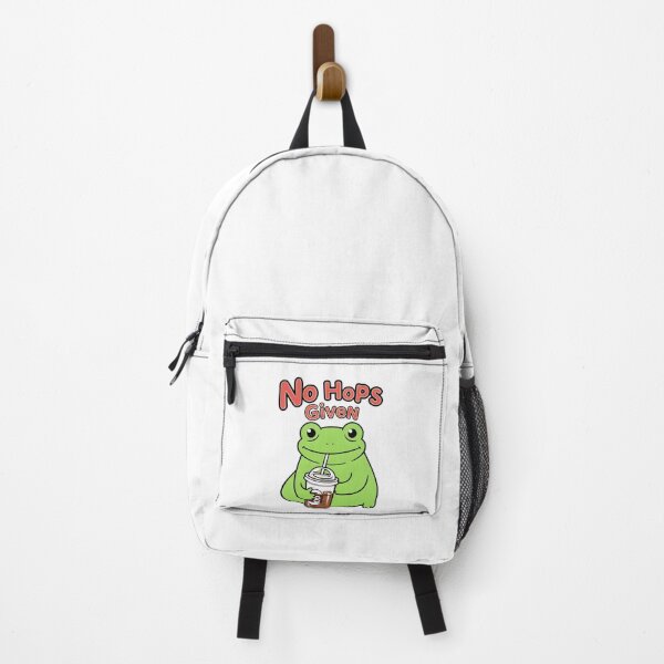 Item preview, No Hops Given Funny Coffee Frog Cartoon T-Shirt designed and sold by Uglyandcute.
