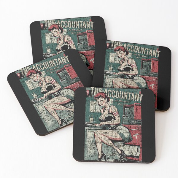 Item preview, The Accountant – Vintage Pin-Up Office Edition designed and sold by CraigAHarbour.