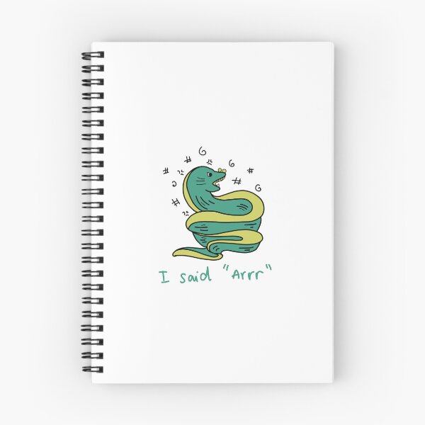 Item preview, Grumpy Moray Eel - I Said Arrr designed and sold by J-Mindful.