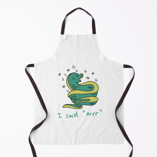 Item preview, Grumpy Moray Eel - I Said Arrr designed and sold by J-Mindful.