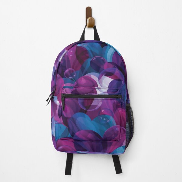Item preview, Ethereal Violet and Blue Layered Heart Pattern designed and sold by DGtaLrtcom.