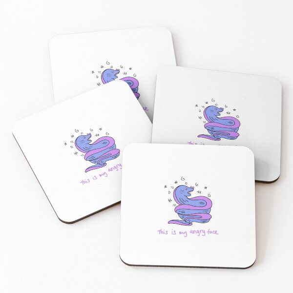 Item preview, Grumpy Moray Eel - This Is My Angry Face designed and sold by J-Mindful.