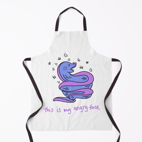 Item preview, Grumpy Moray Eel - This Is My Angry Face designed and sold by J-Mindful.