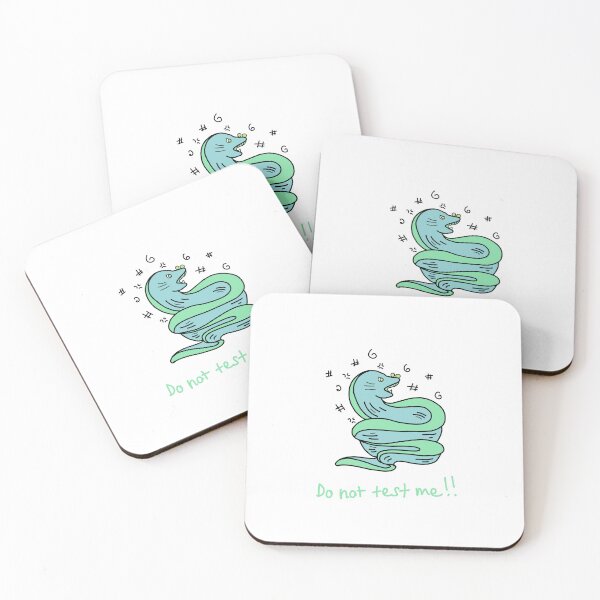 Item preview, Grumpy Moray Eel - Do Not Test Me designed and sold by J-Mindful.