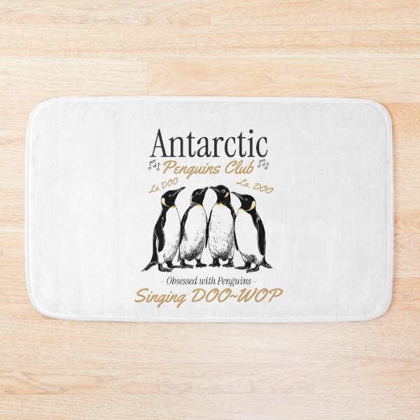 Item preview, Vintage Antarctic Penguins Club Singing Doo-Wop Essential T-Shirt  designed and sold by MKTreasures.