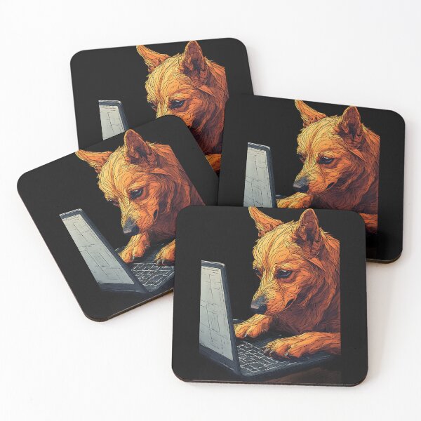 Item preview, Tech Programmer Dog designed and sold by UrbanPrts.