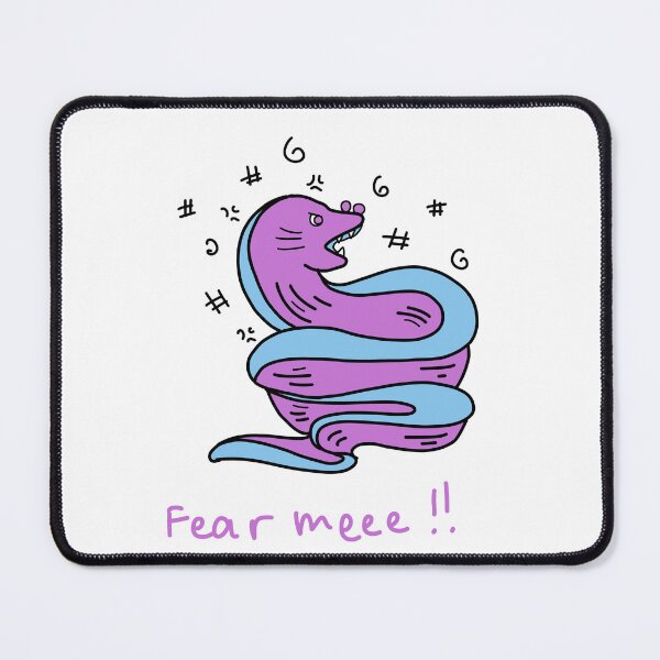Item preview, Grumpy Moray Eel - Fear Meee designed and sold by J-Mindful.