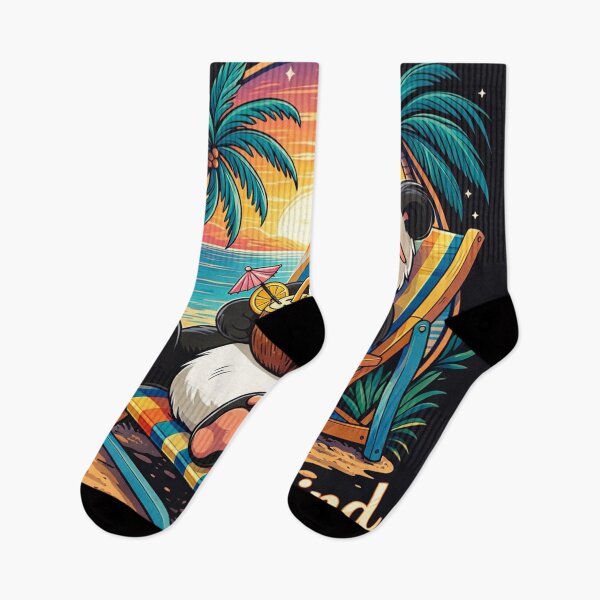 Item preview, Relaxing Panda Beach Vibes  designed and sold by adobtsony.