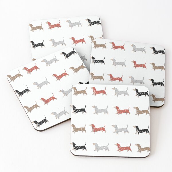 Item preview, Dachshunds tri-color designed and sold by CrafterCrow.