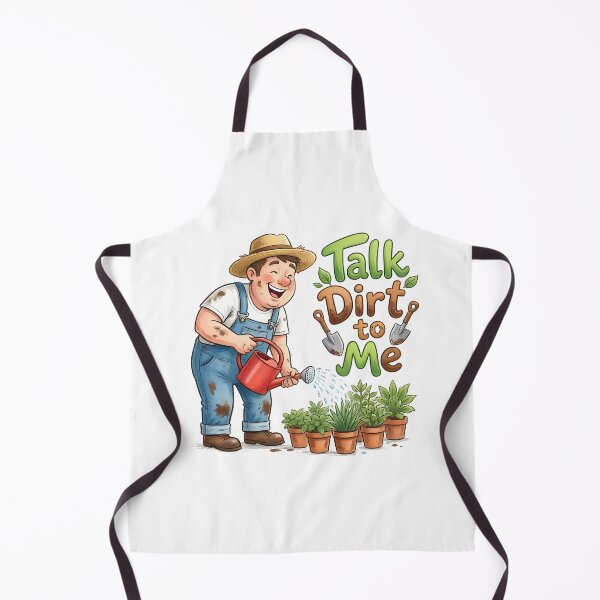 Item preview, spring Talk Dirt to Me Funny Gardening T-Shirt designed and sold by Uglyandcute.
