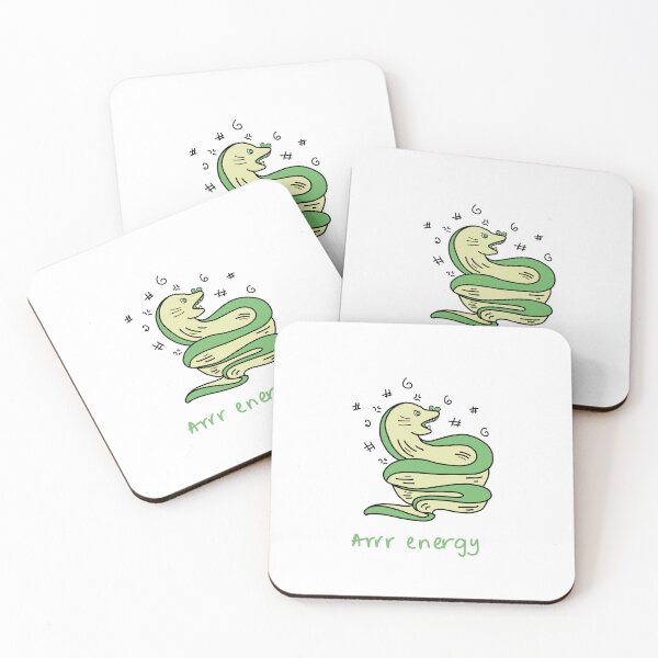 Item preview, Grumpy Moray Eel - Arrr Energy designed and sold by J-Mindful.