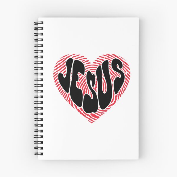 Item preview, Jesus Fingerprint On My Heart designed and sold by threadsjam.