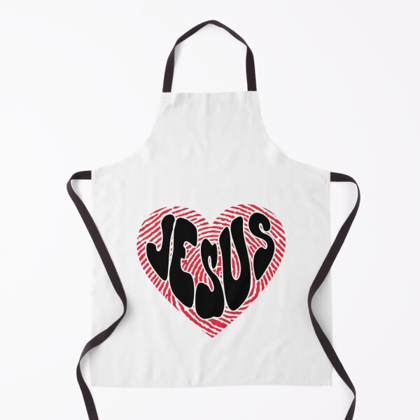 Item preview, Jesus Fingerprint On My Heart designed and sold by threadsjam.
