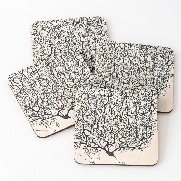 Item preview, Santiago Ramon y Cajal - Neuron Drawing designed and sold by Jon-Baran.