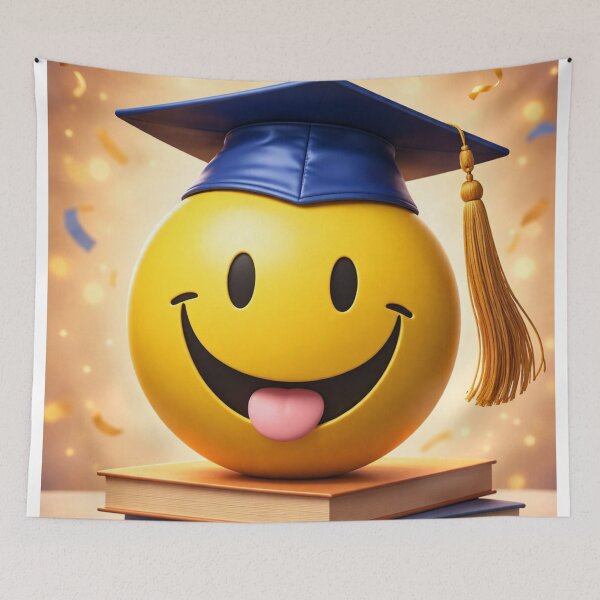Item preview, Happy Graduation Smile designed and sold by adobtsony.