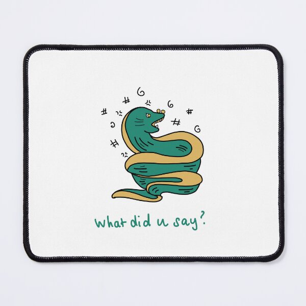 Item preview, Grumpy Moray Eel - What Did U Say? designed and sold by J-Mindful.