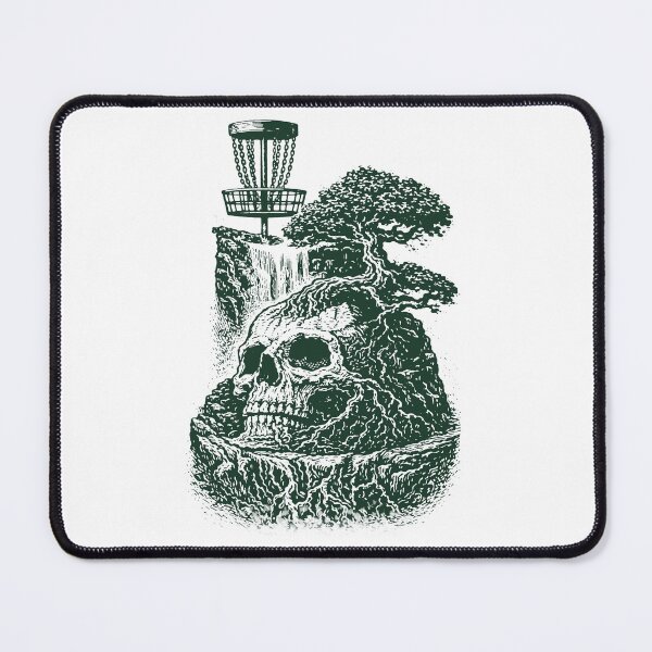 Item preview, Retro Bonsai Skull Disc Golf designed and sold by borenclolahroy.