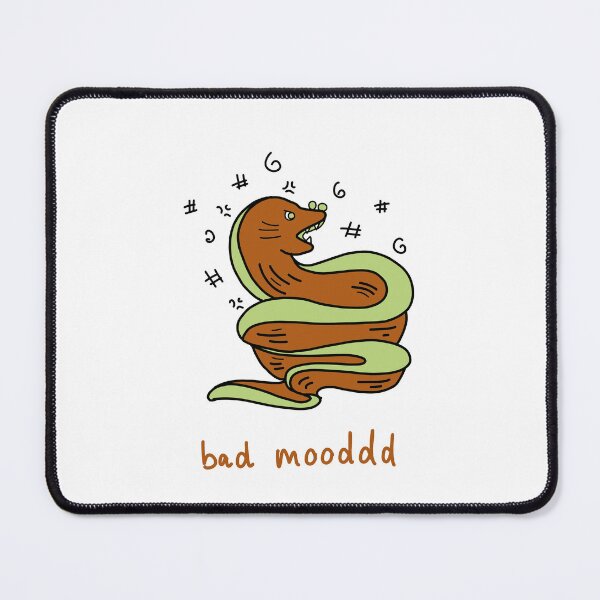 Item preview, Grumpy Moray Eel - Bad Mooddd designed and sold by J-Mindful.
