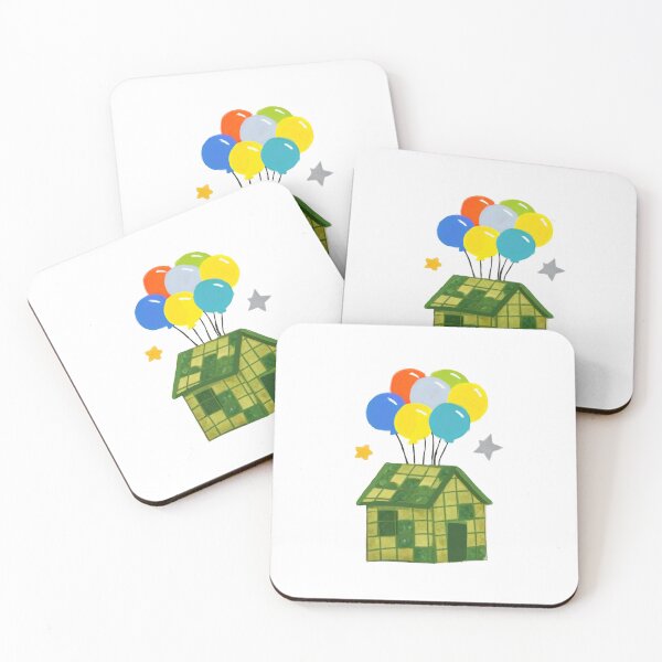 Item preview, Flying Balloon House Cartoon designed and sold by laterkatergator.