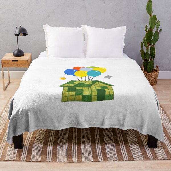 Item preview, Flying Balloon House Cartoon designed and sold by laterkatergator.
