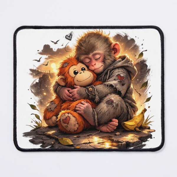Item preview, Punch & His Plush – A Hug of Comfort designed and sold by ProDesigns-KM.