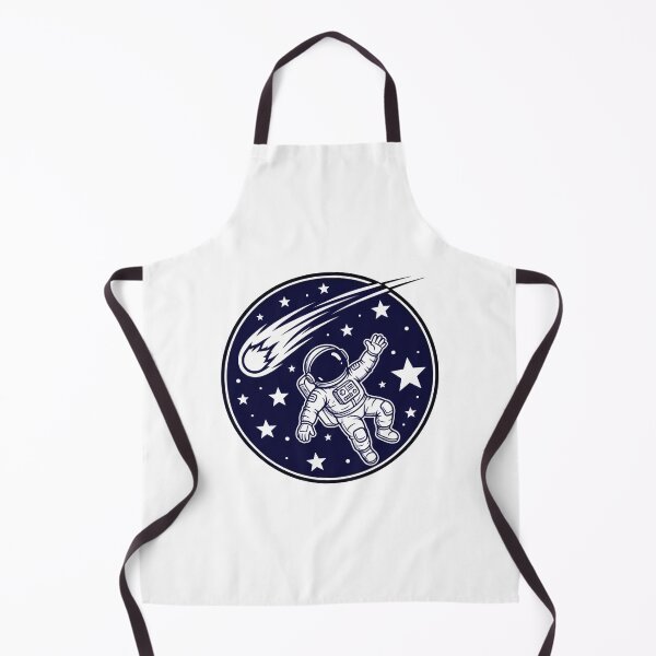 Item preview, Floating Astronaut With Comet Retro Space Adventure Design designed and sold by PixelGrafiks.