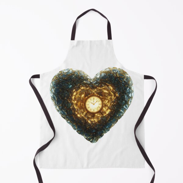 Item preview, Shattered Time Heart - Gothic Clock Design designed and sold by Dzblack.