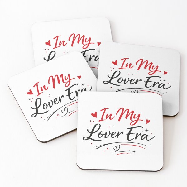 Item preview, In My Lover Era Romantic Aesthetic Love Quote Design designed and sold by Lovestickerco.