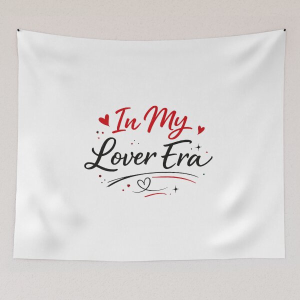 Item preview, In My Lover Era Romantic Aesthetic Love Quote Design designed and sold by Lovestickerco.