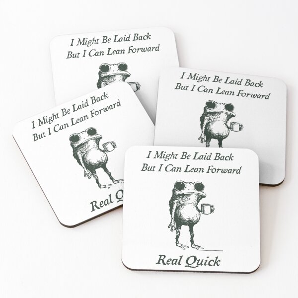 Item preview, I Might Be Laid Back Frog Office Humor, Sassy Saying, Funny frog Sarcastic Meme - Vintage 2000s designed and sold by borenclolahroy.