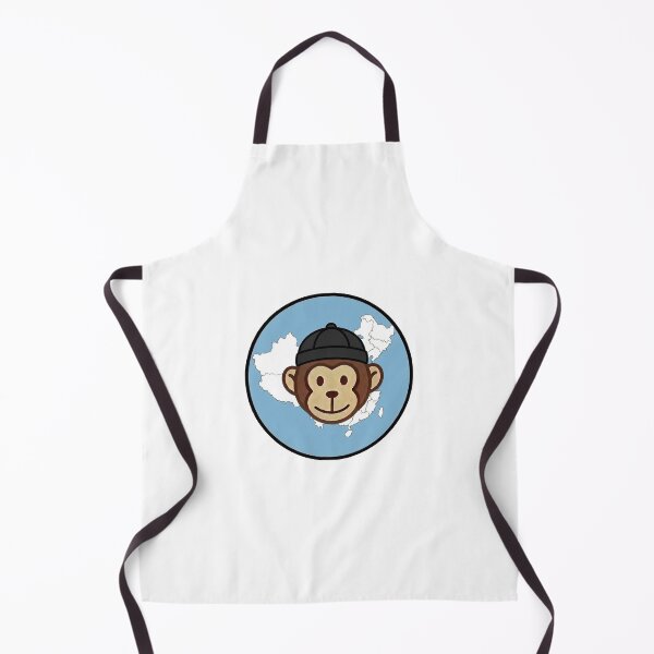 Item preview, China – Tang Cap –Travel Monkey – Circle Badge Design designed and sold by MyMonkeyMerch.