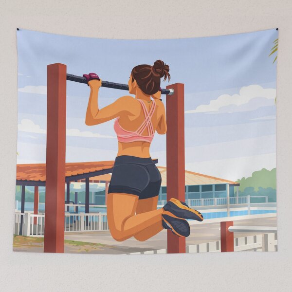 Item preview, Outdoor Pull Up Workout designed and sold by tissuelagens.