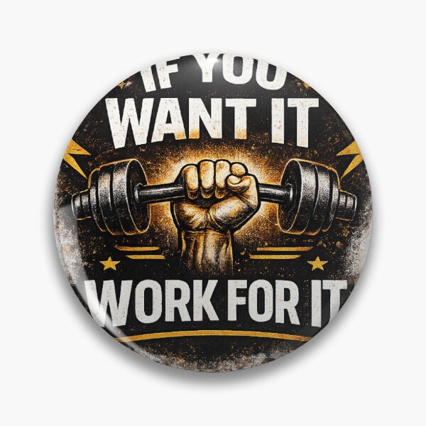Item preview, If You Want It Work For It – Gym Motivation Workout Quote Design designed and sold by TheTrendVerse.